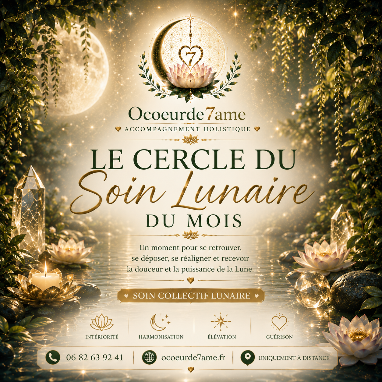 Cercle soin collectif du mois ( Pour 8 places)